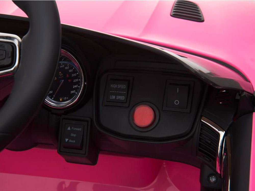 Voiture électrique enfant KINGTOYS - Jaguar F-TYPE SVR 50W - Rose