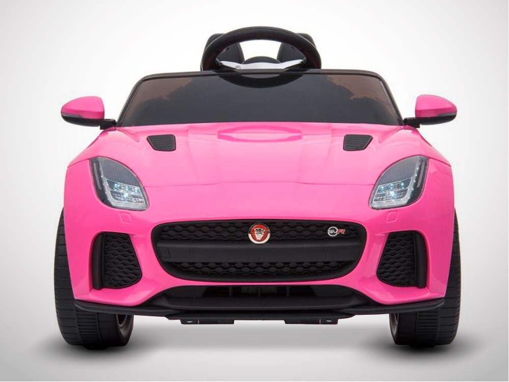 Voiture électrique enfant KINGTOYS - Jaguar F-TYPE SVR 50W - Rose