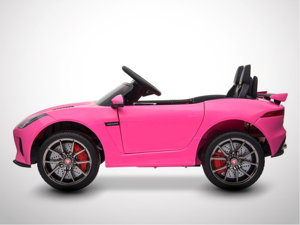 Voiture électrique enfant KINGTOYS - Jaguar F-TYPE SVR 50W - Rose