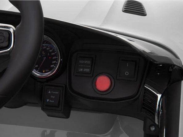 Voiture électrique enfant KINGTOYS - Jaguar F-TYPE SVR 50W - Blanc
